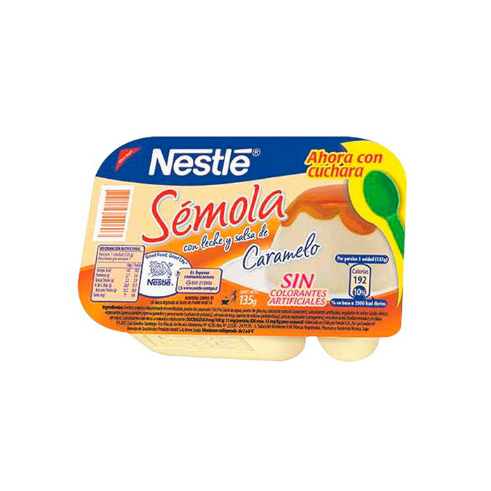 Semola Caramelo C/Cuchara 135 G 