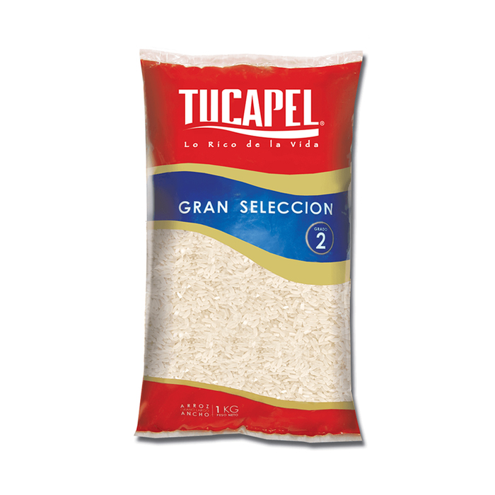 Arroz Tucapel Gran Selección G°2 Poli kg