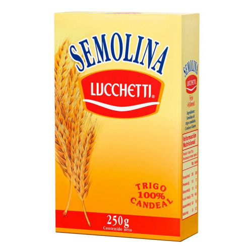 Semolina Lucchetti 250 Grs