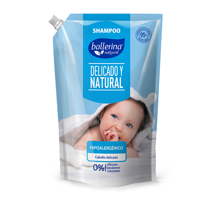 Shampoo Ballerina Dp Hipoalergénico Bebe 900 ml