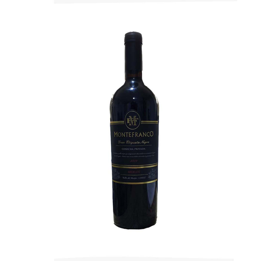  Vino Monte Franco Gran Reserva Merlot 750 cc