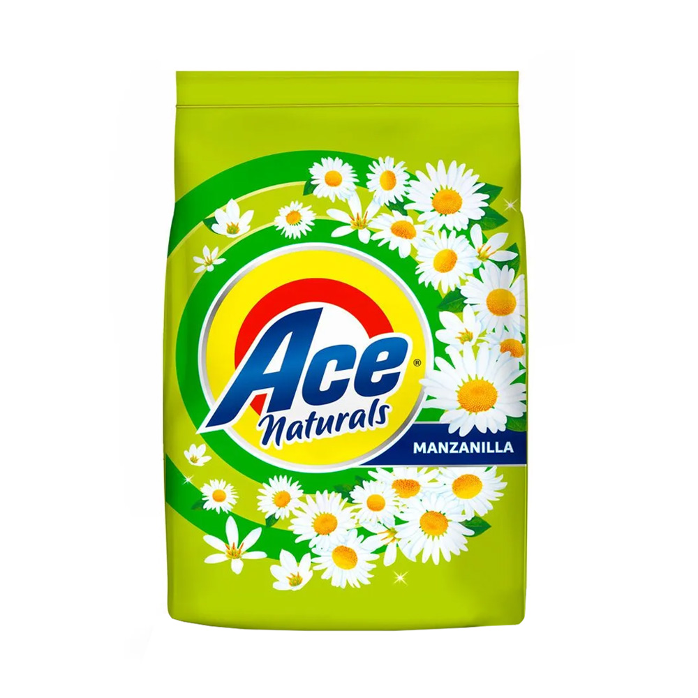 Detergente Ace Naturals Manzanilla Polvo 2.7 kg