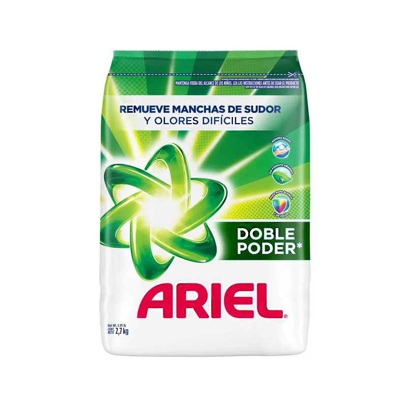 Detergente Ariel Polvo 2.7 Kilos