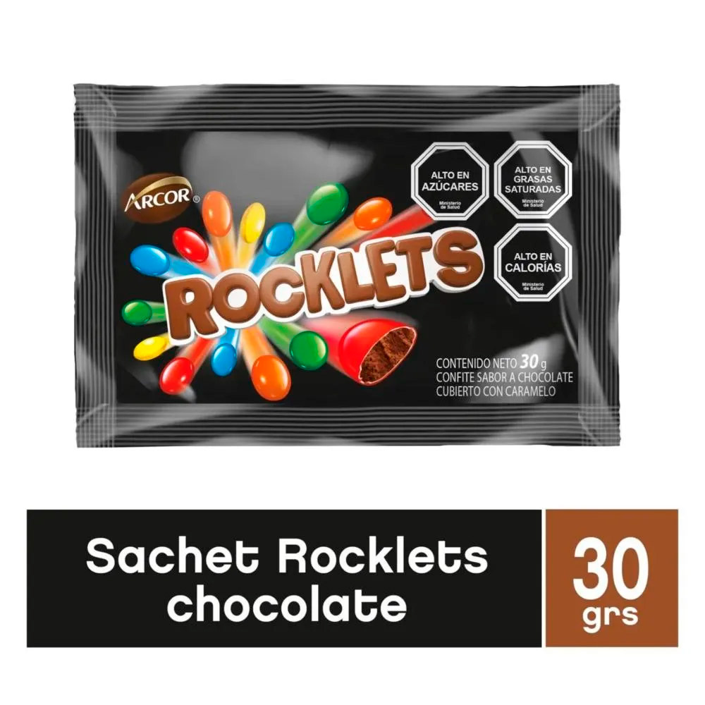 Rocklets Chocolate 30 Gr