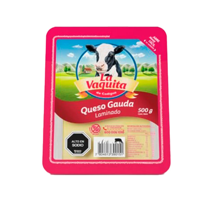 Queso Gauda Lam La Vaquita 500 Gr