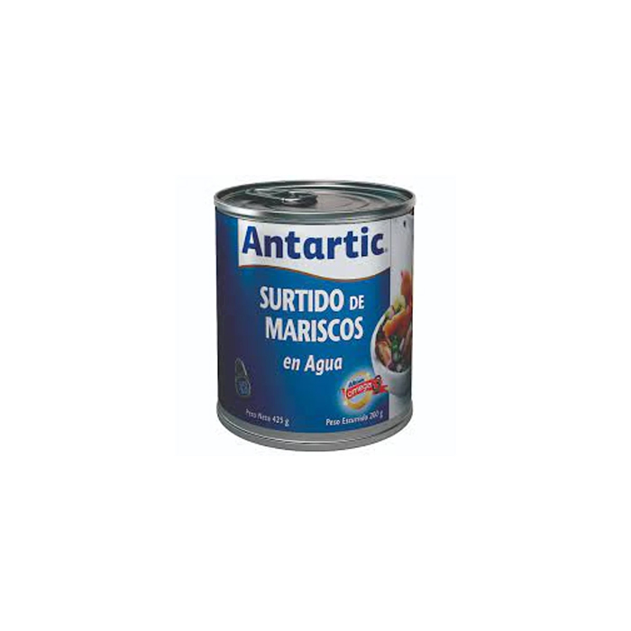 Surtido Antartic Mariscos Naturalural 190 gr (100Gr Drenado)