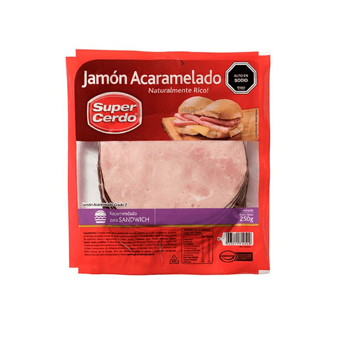 Jamon Acaramelado Super 250 Gr
