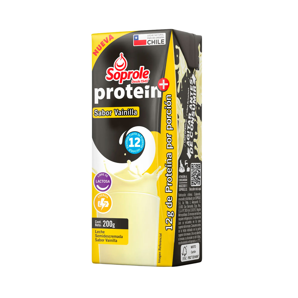Leche Protein Soprole Vainilla 200 cc