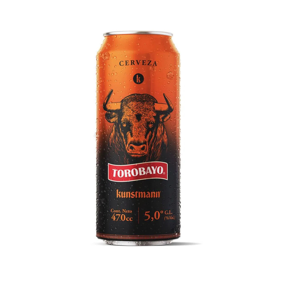 Cerveza Kunstmann Torobayo Lata 470 Cc