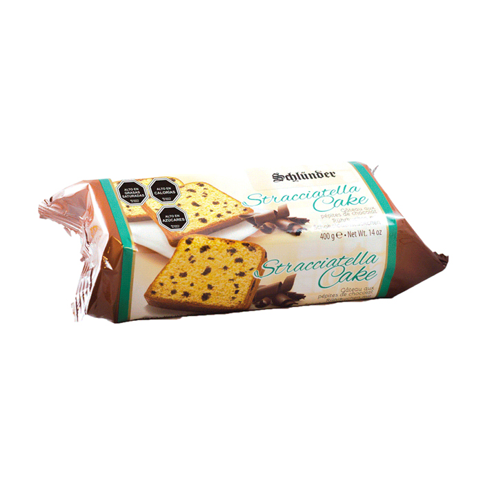 Queque Schlunder Chips Chocolate 400 gr