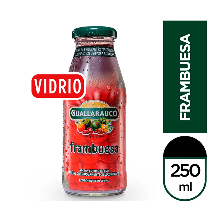 Jugo Guallarauco Frambuesa Bot 250 Cc
