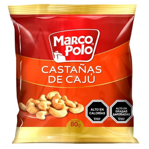 Castañas de Cajú Marco Polo 80 gr