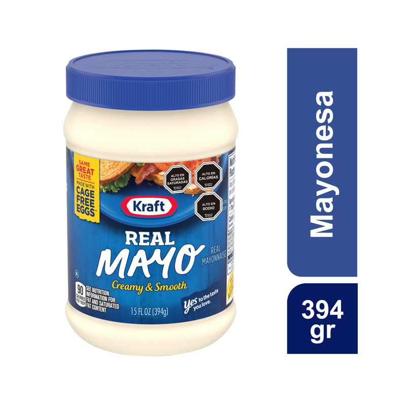 Mayonesa Kraft  Frasco 394 ml