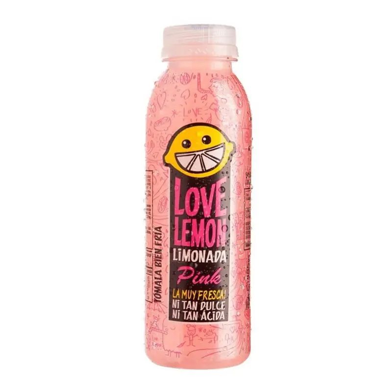 Love Lemon Pink Pet 385 cc