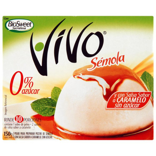 Sémola Vivo Caramelo 150 Grs
