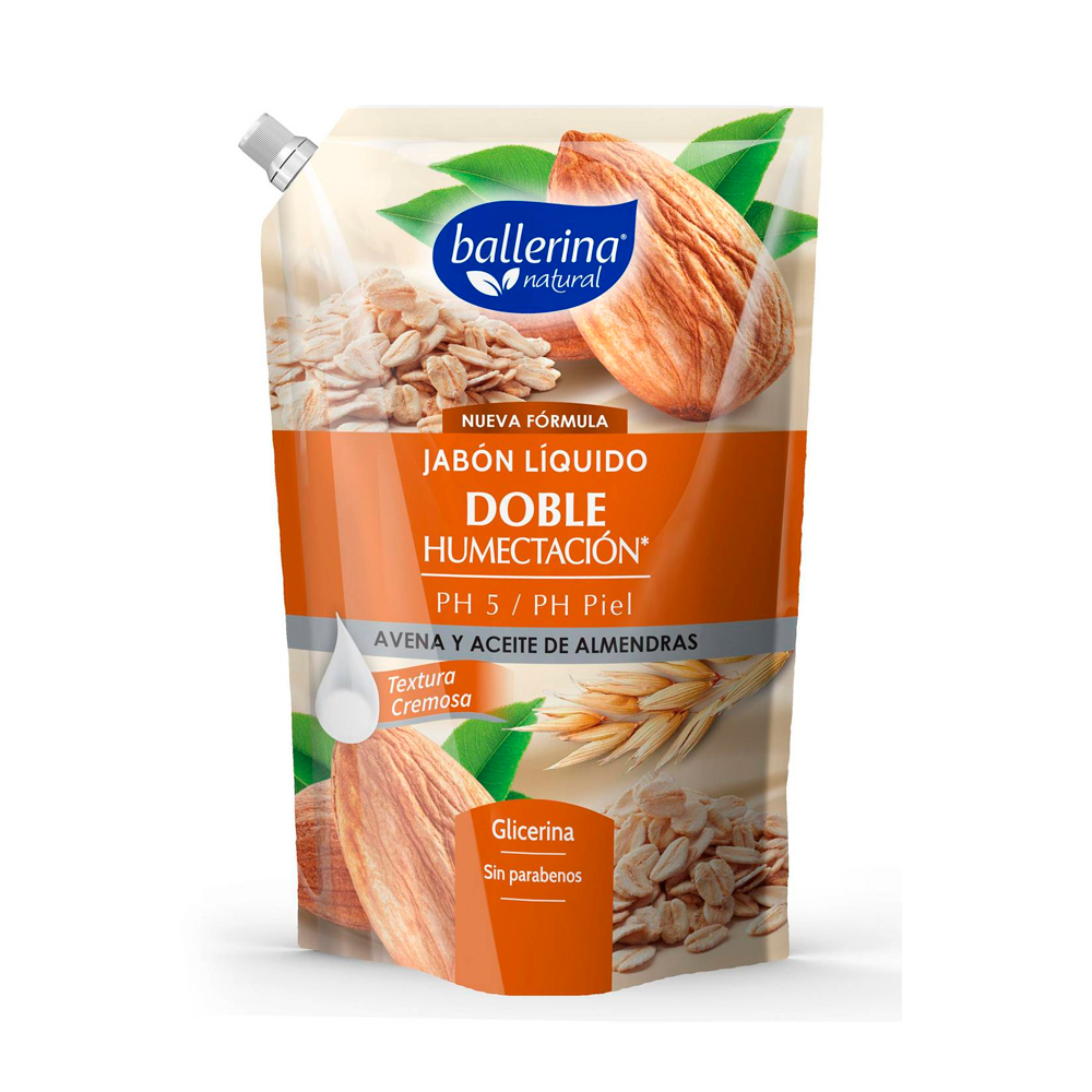 Jabón Ballerina Avena D/P 750 ml