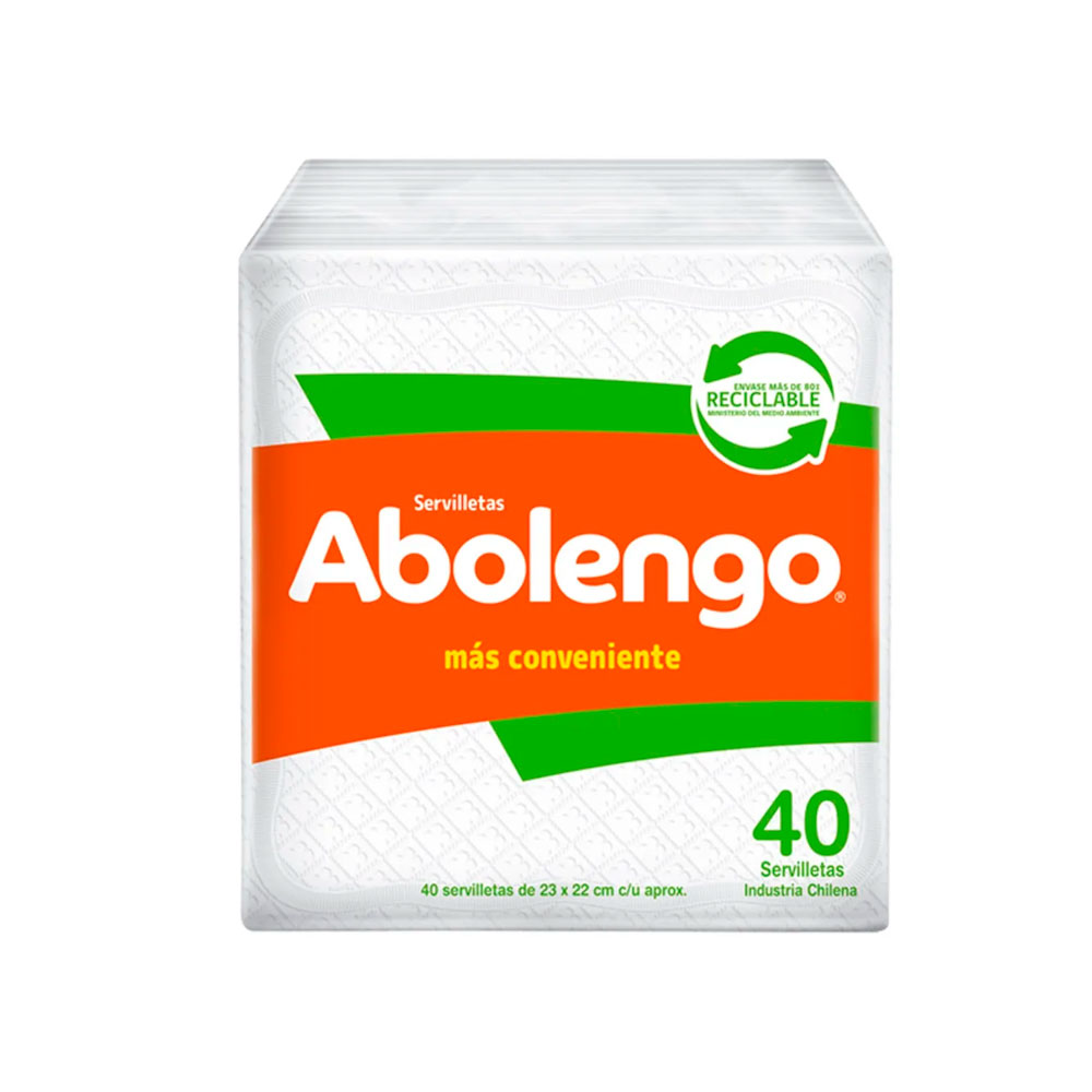 Servilleta Abolengo Económica Mini X 40 Un