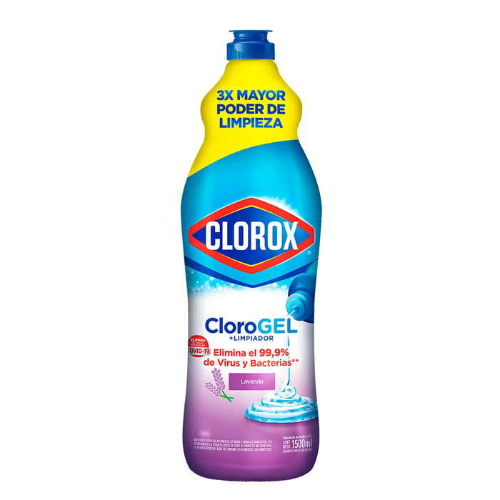 Cloro Gel Lavanda Clorox  1.5 Lt