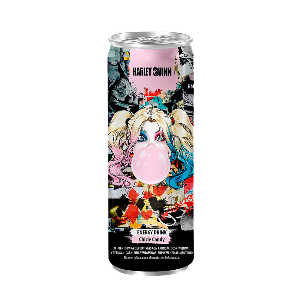 Enerwin Energética Harley Quinn Chicle Candy 473Ml