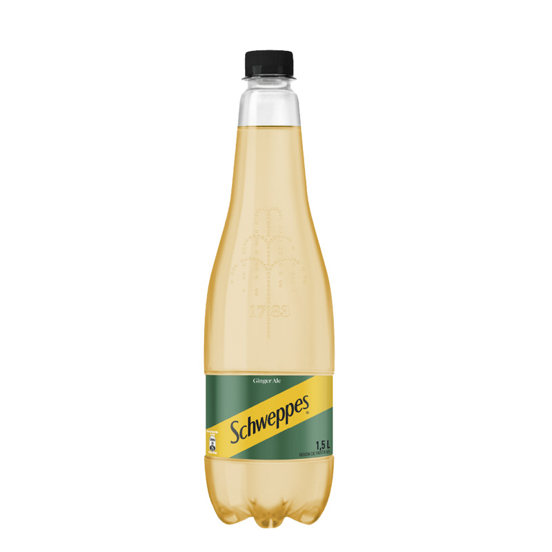 Bebida Schweppes Ginger Ale Desechable 1.5 Litros 