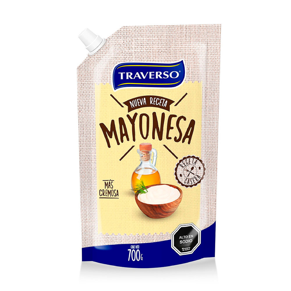 Mayonesa Traverso Big Party Dp 700 gr