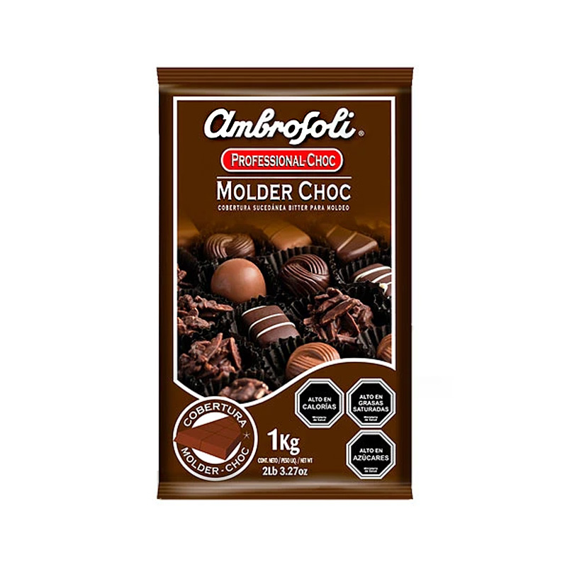 Cobertura Ambrosoli Barra Molder Choc 1 Kilo
