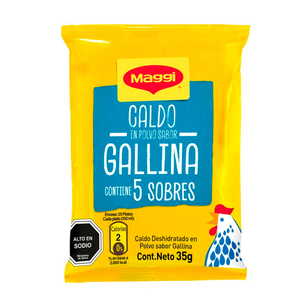 Caldo Maggi Gallina Polvo 35 gr
