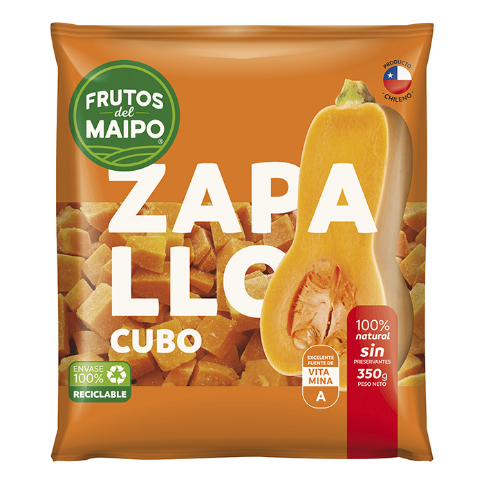 Zapallo En Cubo Frutos Del Maipo 350 gr