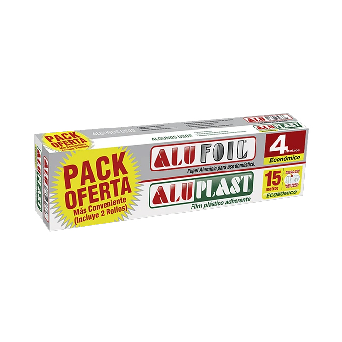 Pack Alufoil+Aluplast 25 4.0+15Mt 