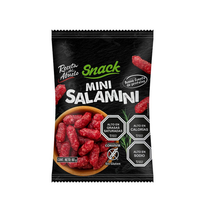 Mini Salamin Snack Receta del abuelo 60 gr