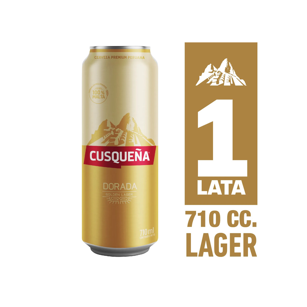 Cerveza Cusqueña Lata 710cc