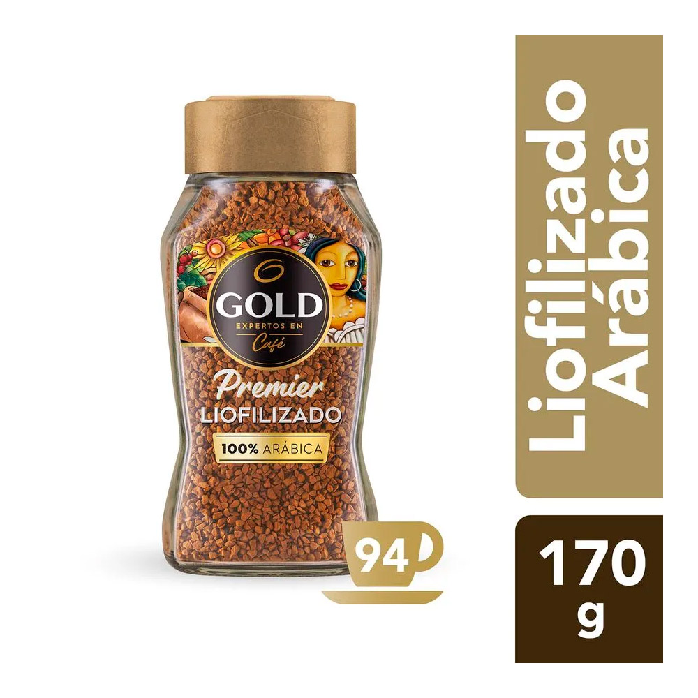 Café Gold Liofilizadoilizado Frasco 170 Gr