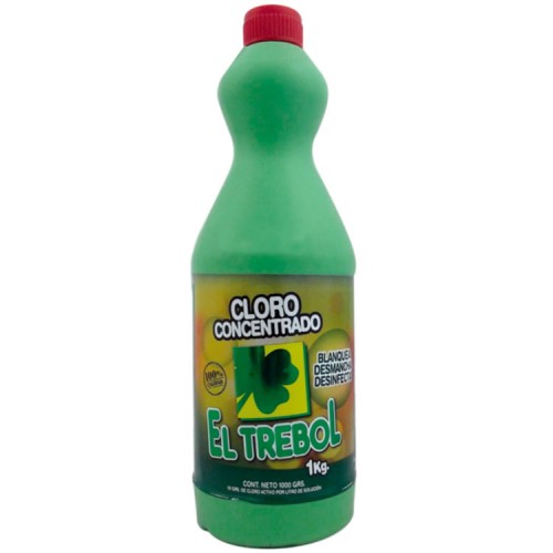 Cloro Concentrado El Trebol  1 L 5%
