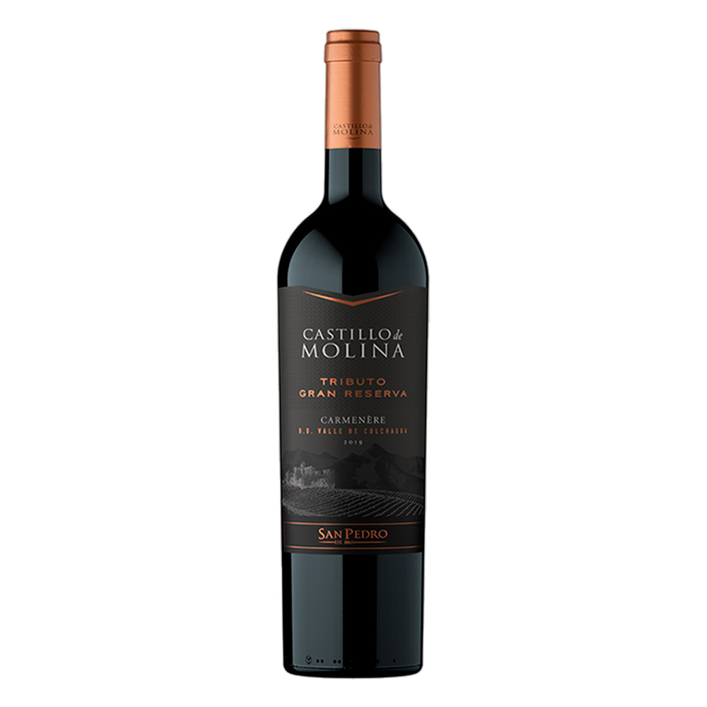 Vino Castillo De Molina Tributo Carmenere 14° 750 cc