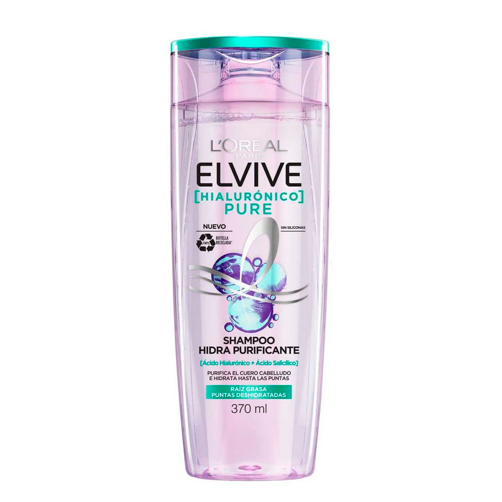 Shampoo Elvive Ha Pure X370 Ml