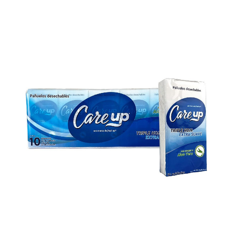 Pañuelo Desechable Care Up 10 unidades