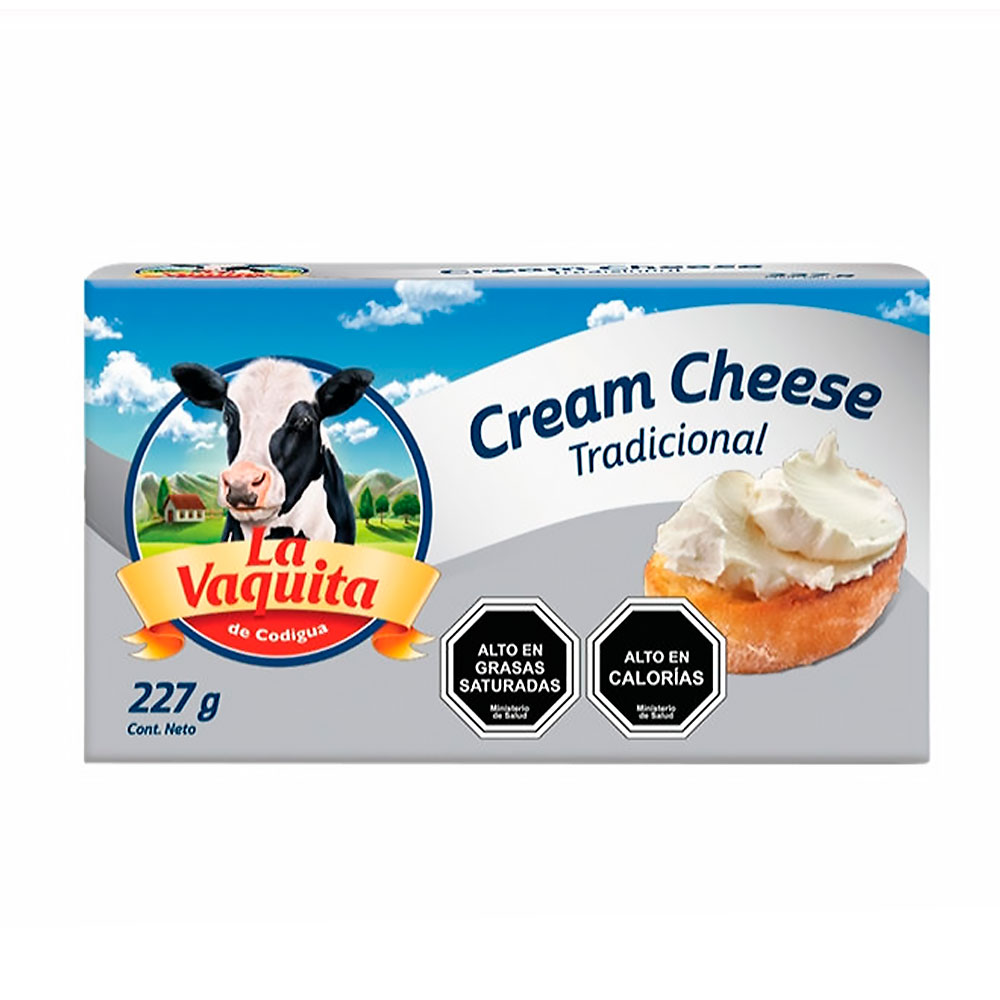 Queso Cream Cheese La Vaquita 227 Gr