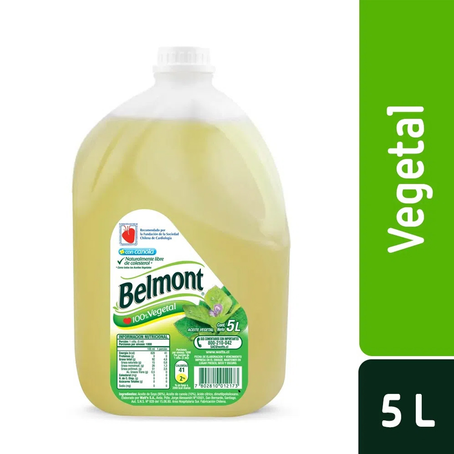 Aceite Belmont 5 L