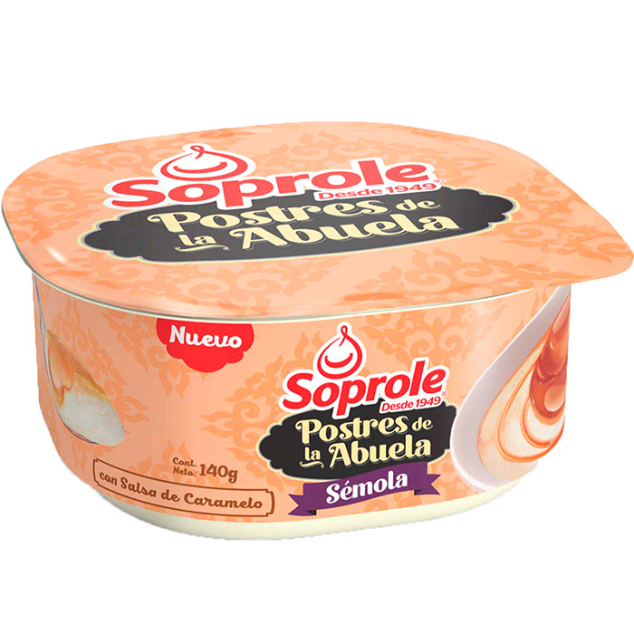 Postre Semola Caramelo Abuela 140Grs