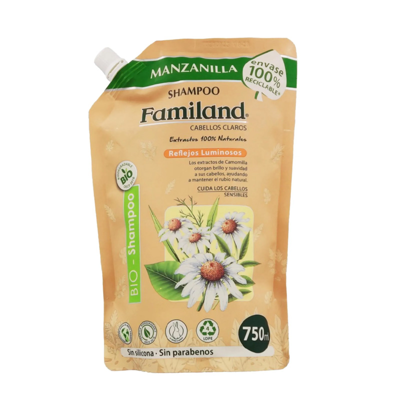 Shampoo Familand Doypack Manzanilla 750 ml