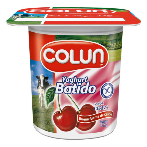 Yoghurt Colun Cereza 125 gr