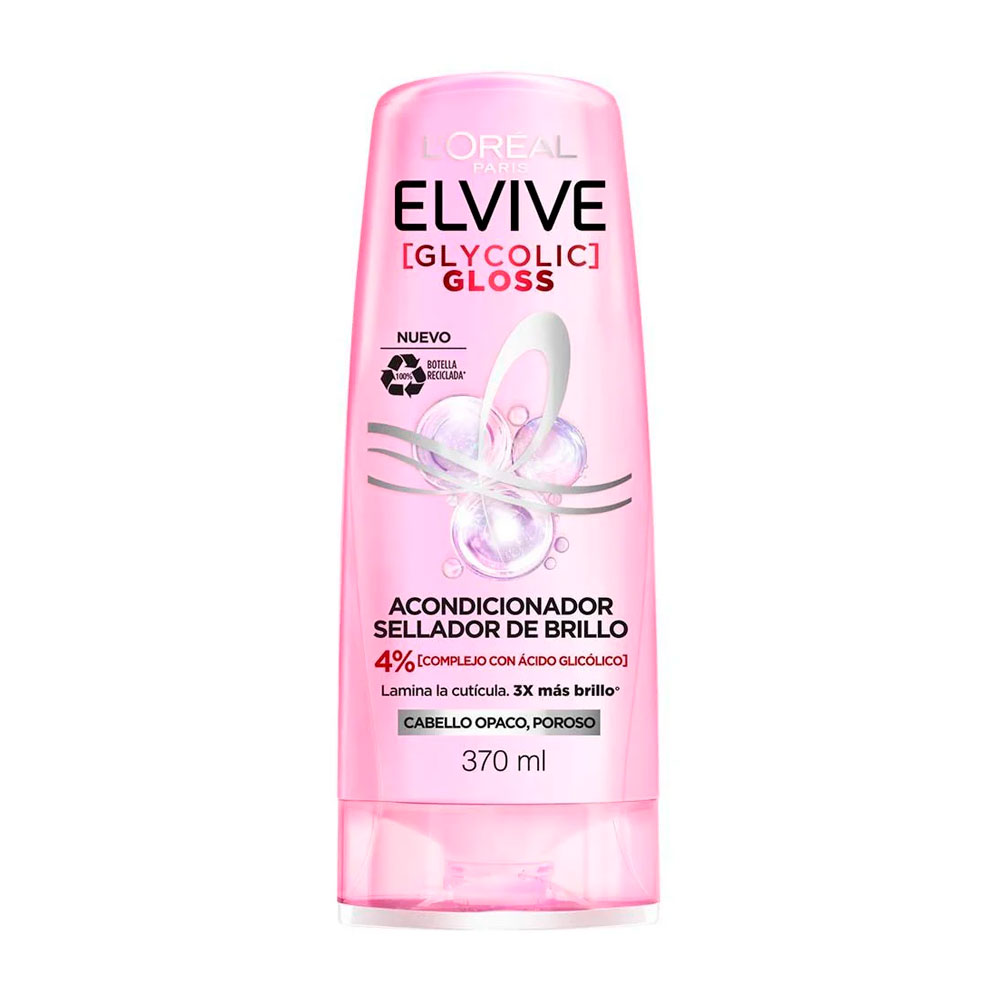 Acondicionador Elvive Glyco Gloss 370 Ml