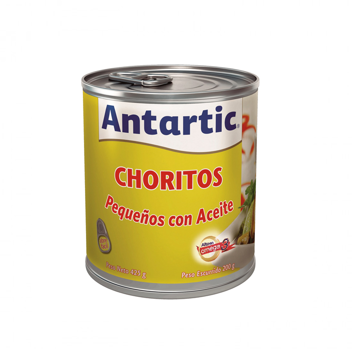 Chorito Antartic Aceite 425 Grs (200 Grs Drenado)