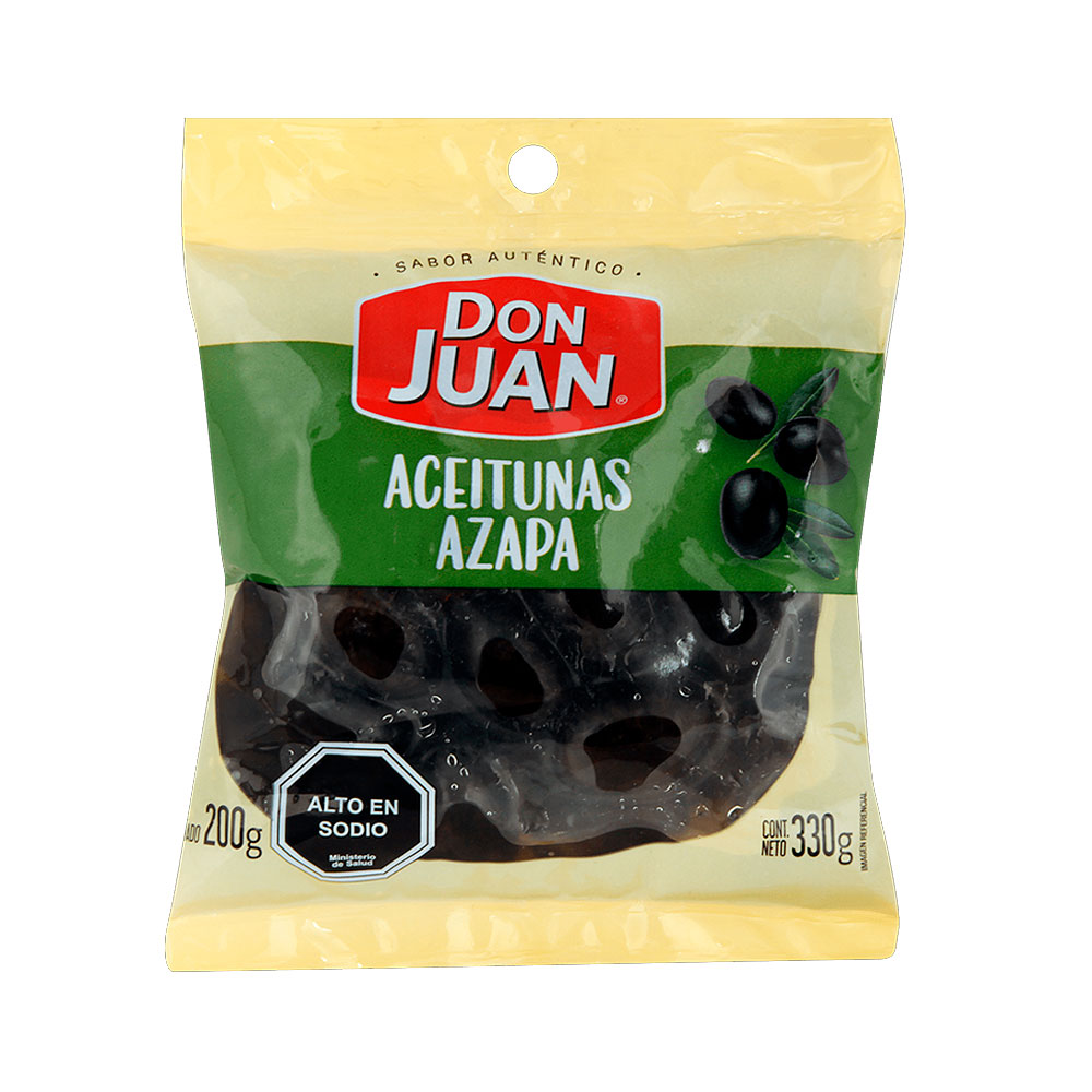 Aceituna Don Juan Azapa 340 Grs (200 Grs Drenado)