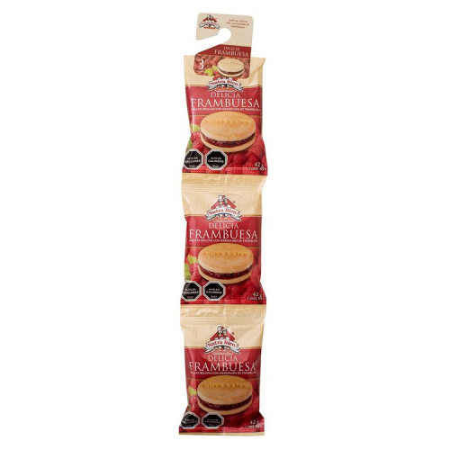 Delicia Frambuesa Nutra Bien 3 Und