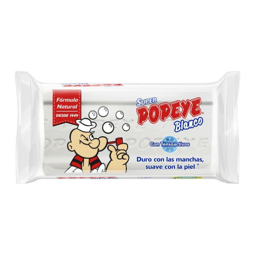 Jabón Popeye Súper Blanco 170 gr