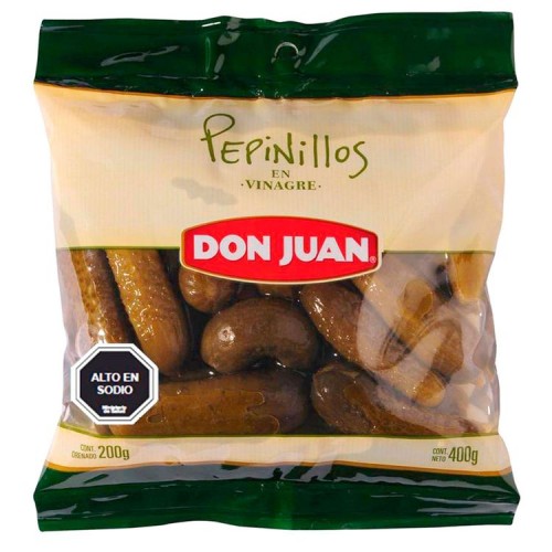Pepinillo Don Juan Dill 400 Grs (180 Grs Drenado)