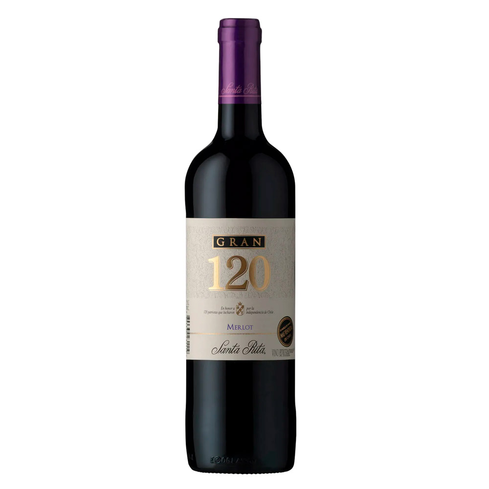 Vino 120 Gran Merlot 700 cc