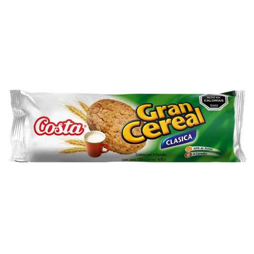 Galleta Costa G/Cereal Clasica 135 Grs.