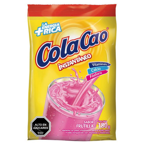 Cola Cao Frutilla Ecopack 180 Gr